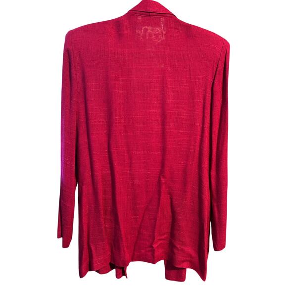 Vintage Fundamental Things Open-Front Blazer in Bold Fuchsia | L/XL - Picture 3 of 3